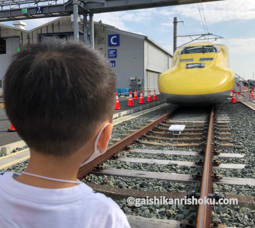 浜松工場へGO JR東海浜松工場でドクターイエローを見学