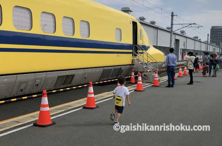 浜松工場へGO JR東海浜松工場でドクターイエローを見学