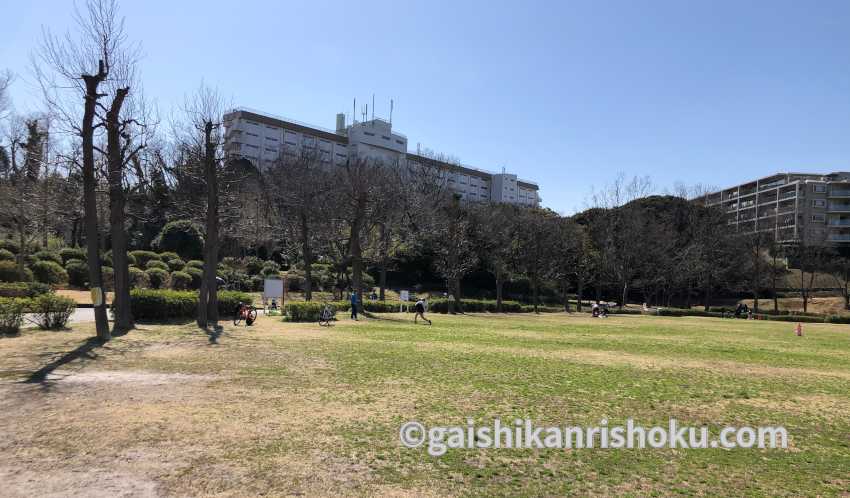 横浜・湘南で自転車の練習におすすめの公園　久良岐公園の自由広場