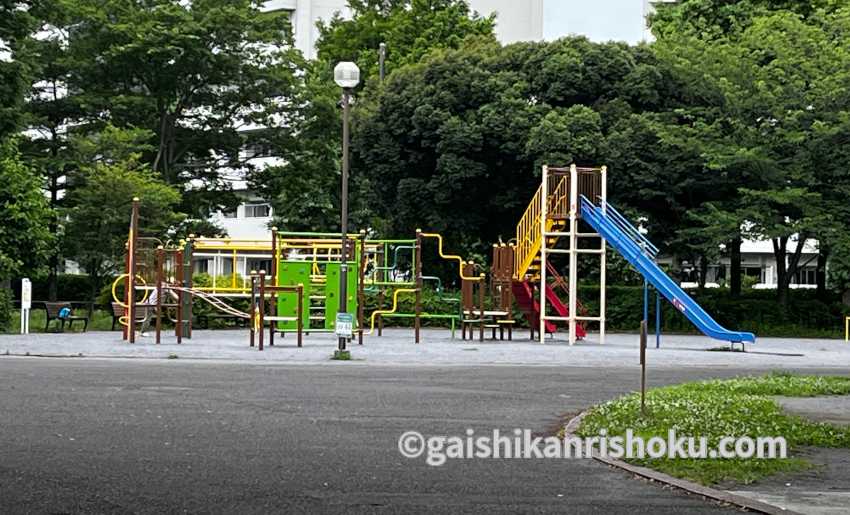 横浜・湘南で自転車の練習におすすめの公園　俣野公園の遊具