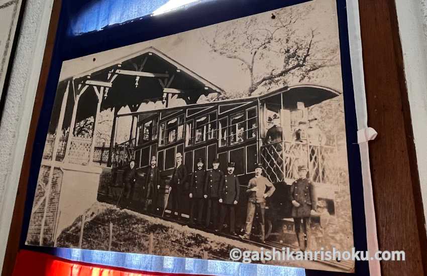 ネロベルク登山鉄道の博物館　開業当初の写真