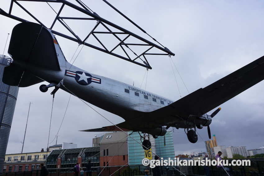 ドイツ技術博物館 航空機の展示　C47