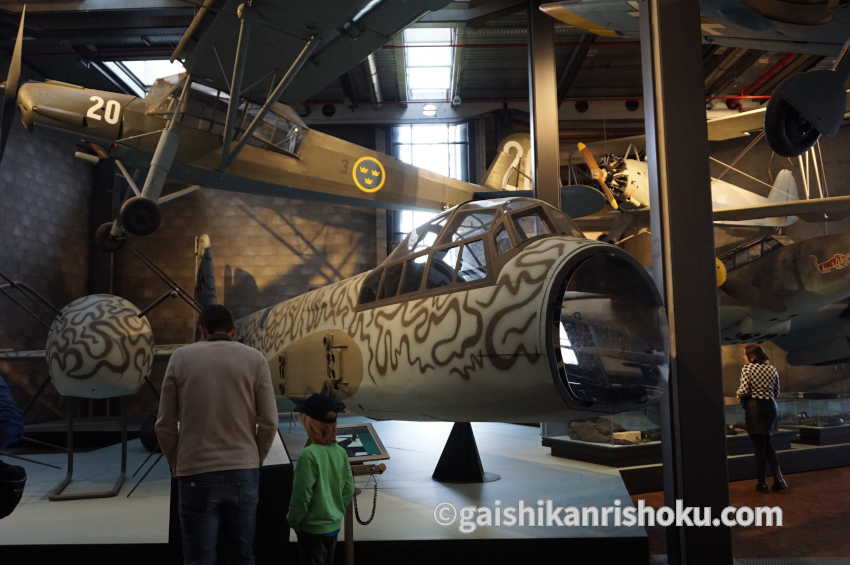 ドイツ技術博物館 航空機の展示　Ju88