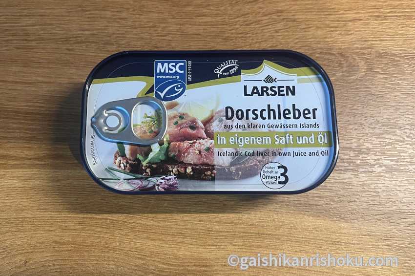 Dorschleber  タラ肝の缶詰